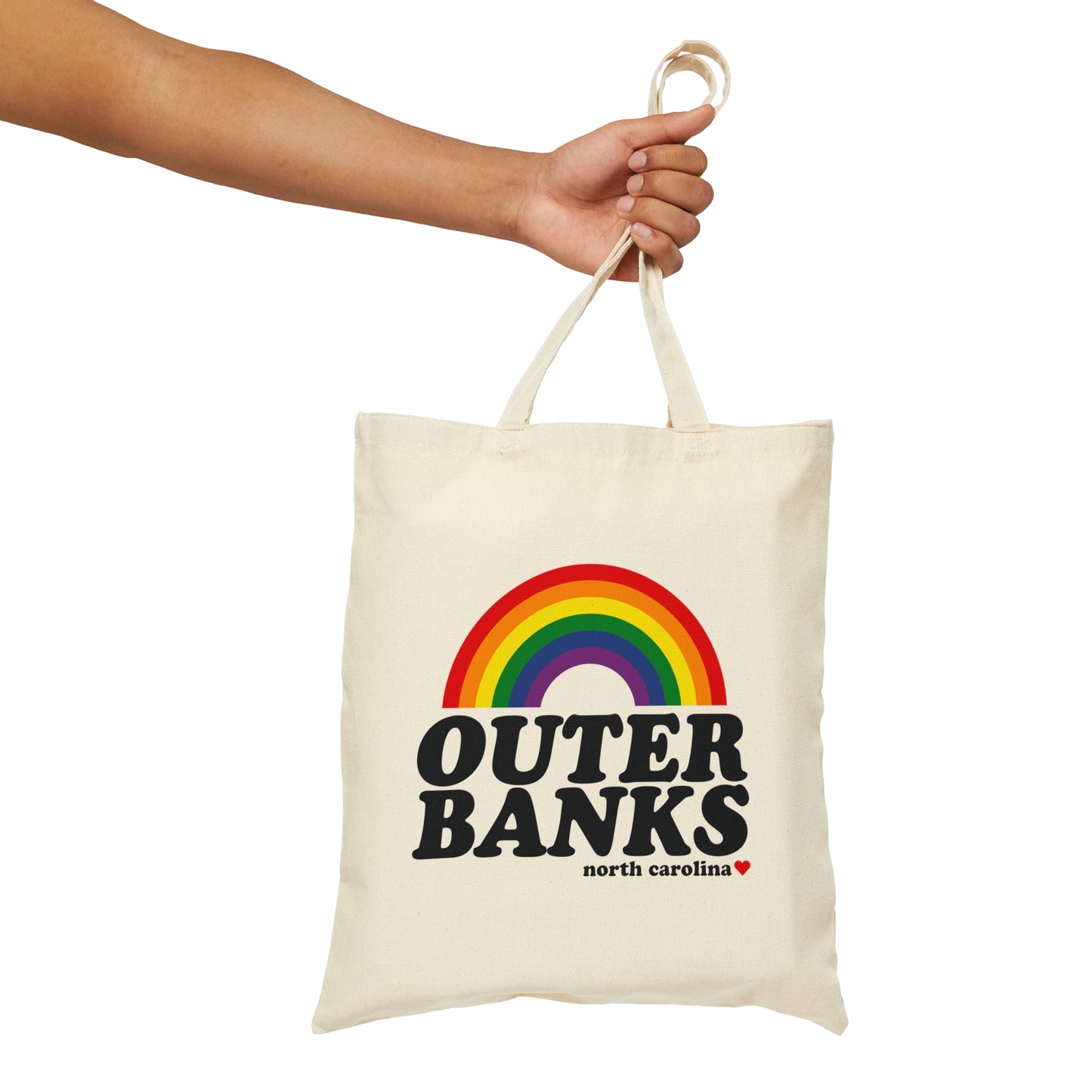 Outer Banks Rainbow Tote