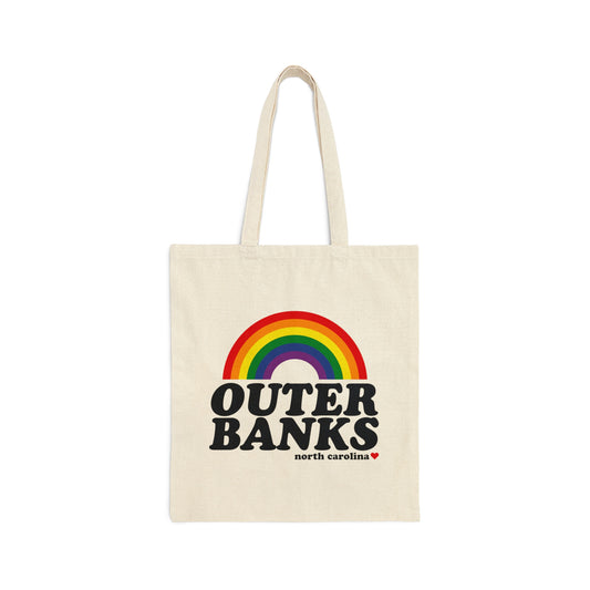 Outer Banks Rainbow Tote