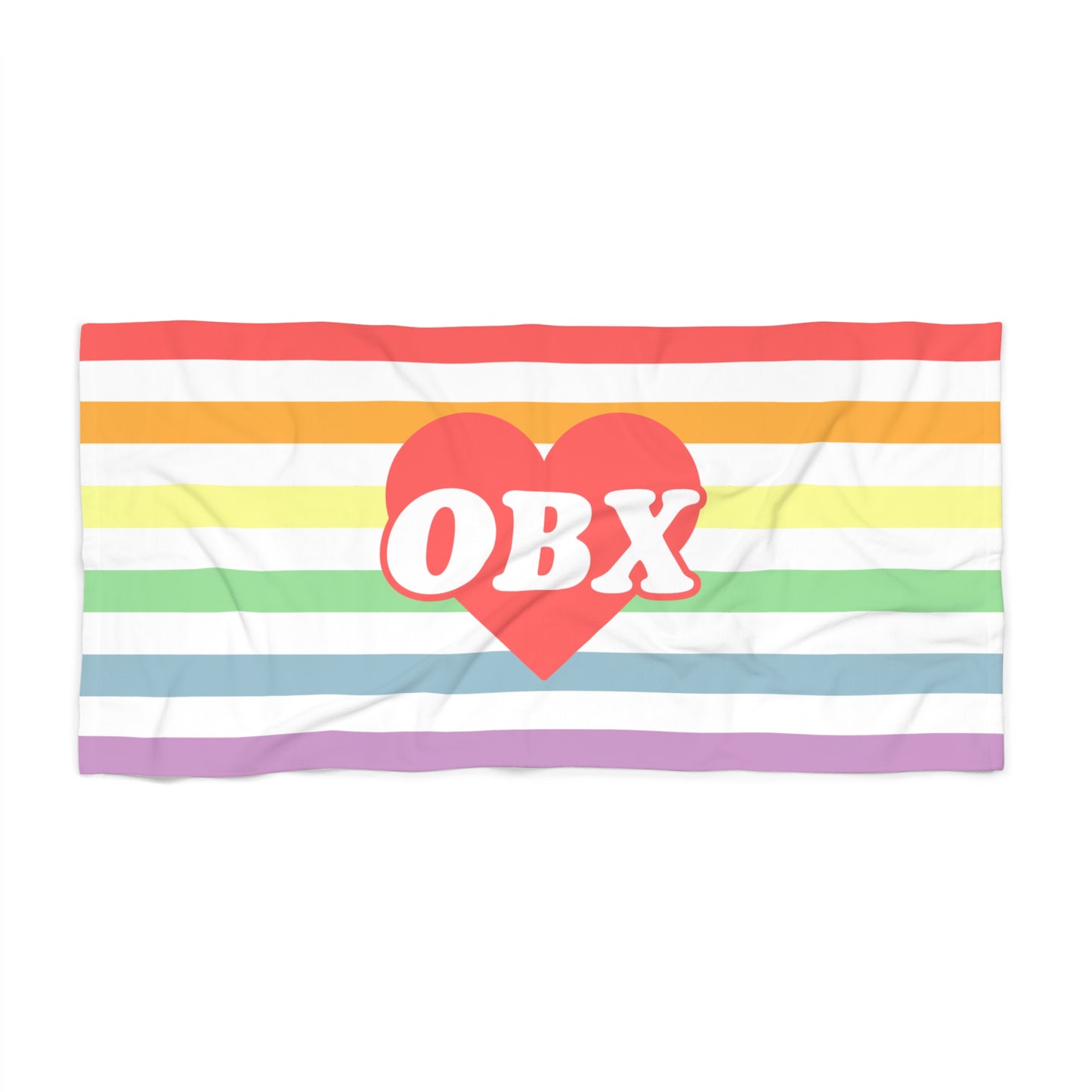 OBX ♡ Rainbow Beach Towel